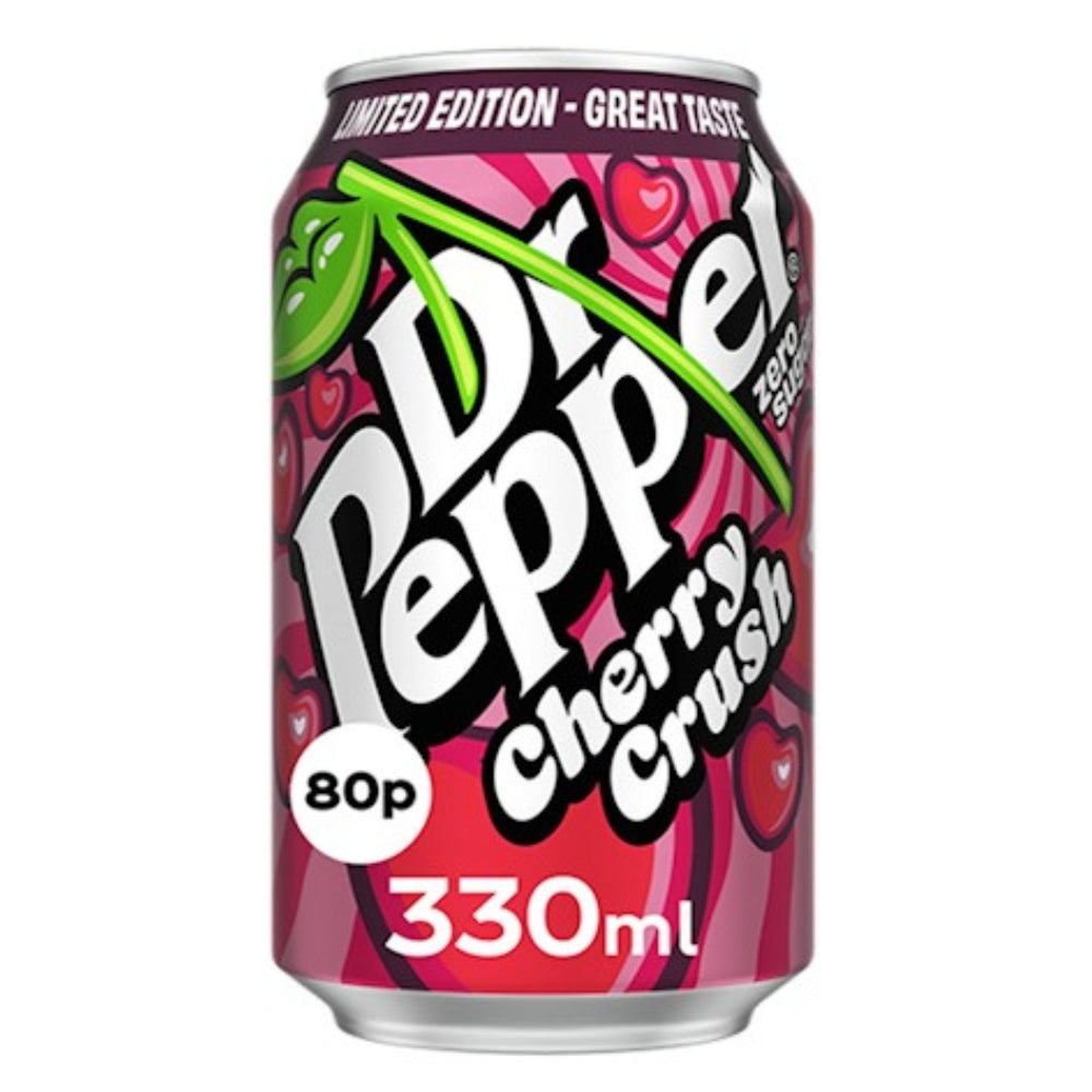 Dr Pepper Zero Cherry Crush 330ml