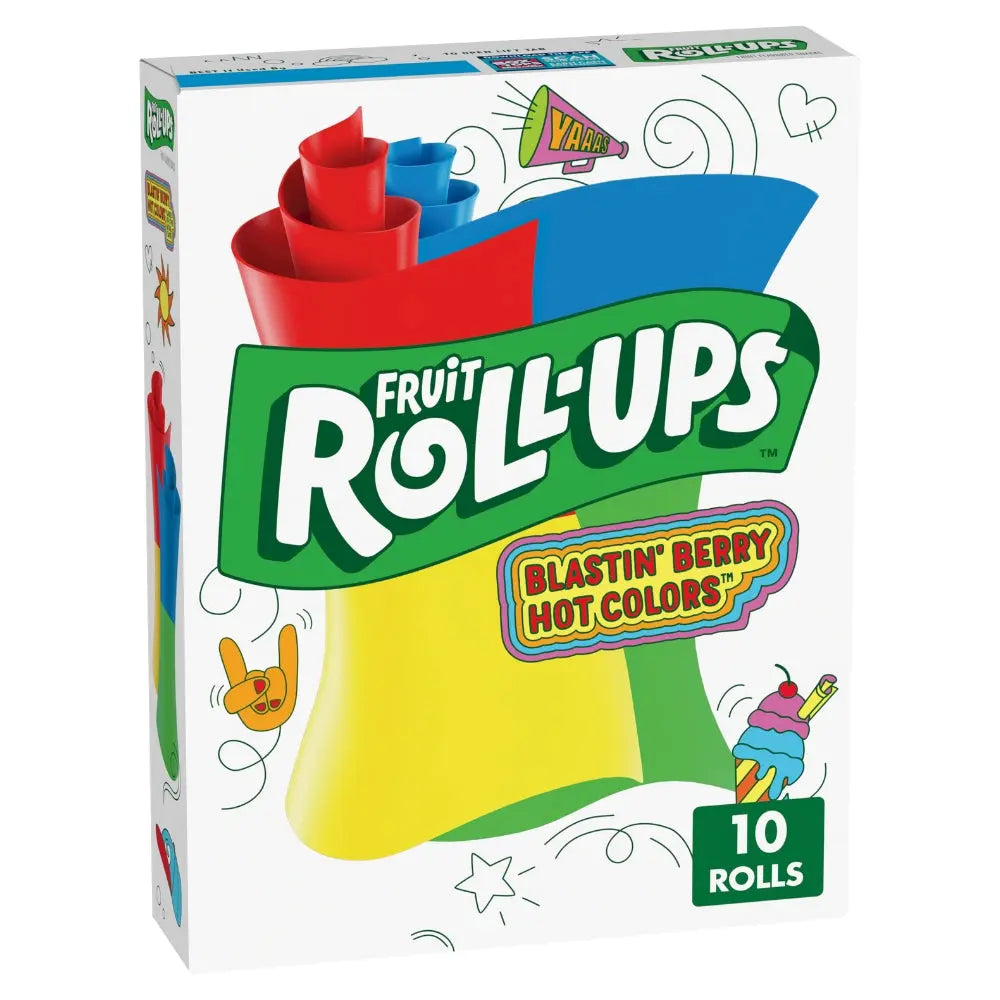 Fruit Roll Blastin' Berry 10 Pack 141g OhMyCandyBox