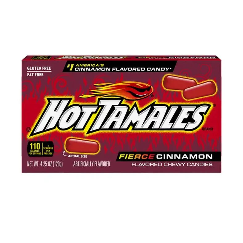 Hot Tamales Fierce Cinnamon 120g OhMyCandyBox