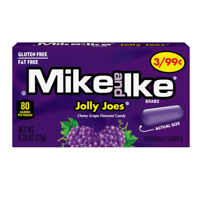 Mike and Ike Jolly Joes 22g OhMyCandyBox