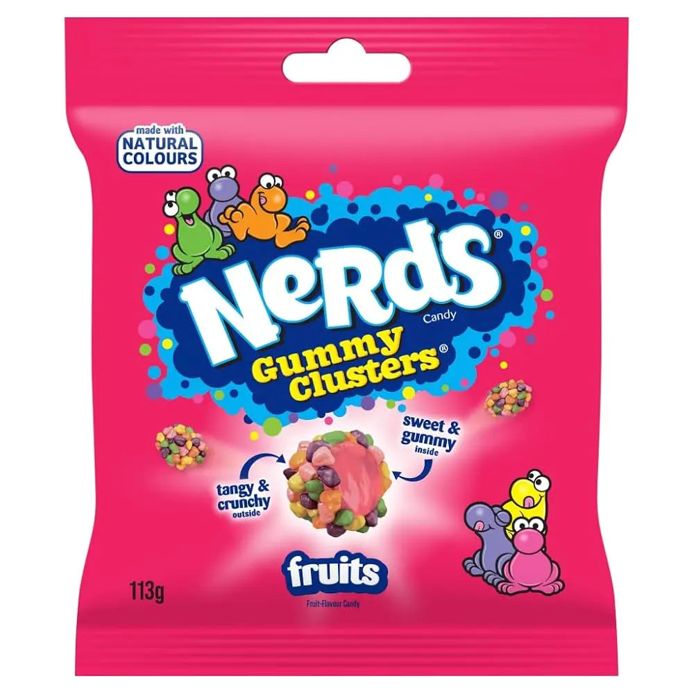 Nerds Gummy Clusters Fruit 113g OhMyCandyBox