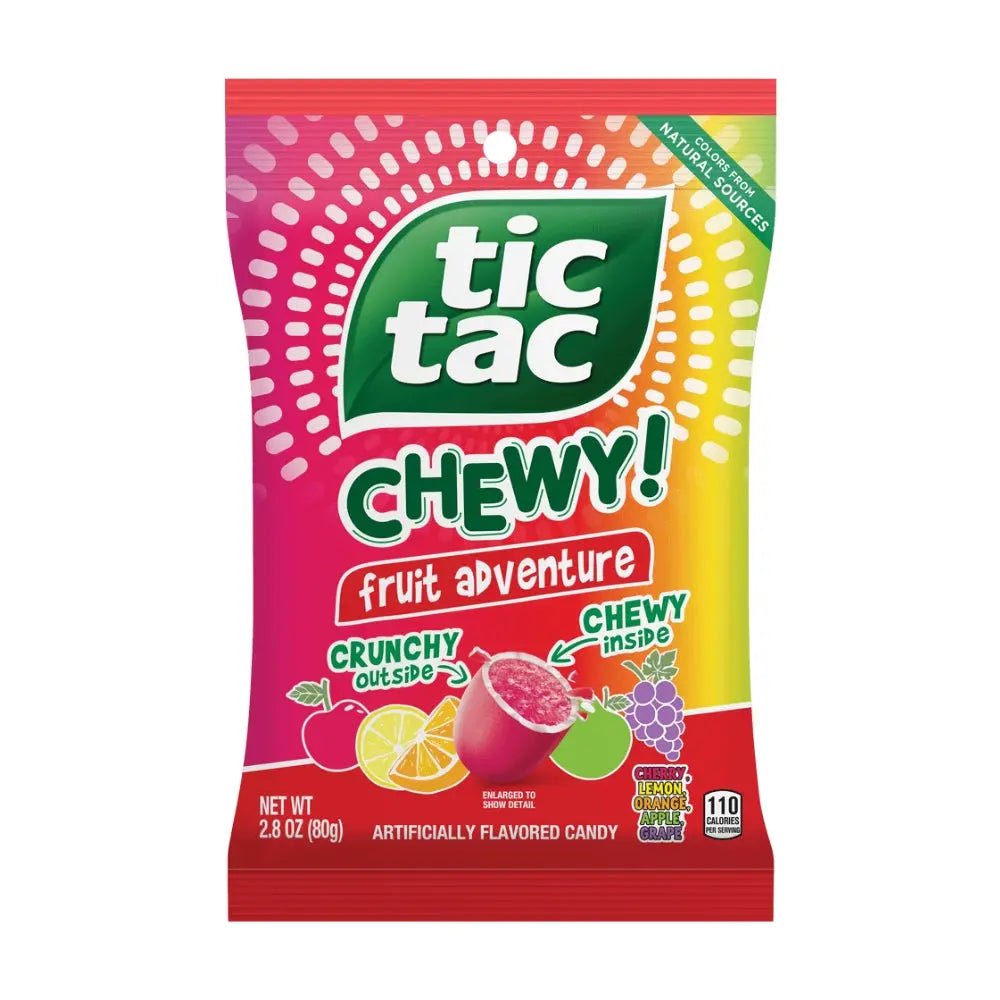 Tic Tac Chewy Fruit Adventure 79g - OhMyCandyBox