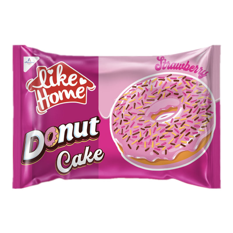 Like Home Donut Cake Strawberry 40g