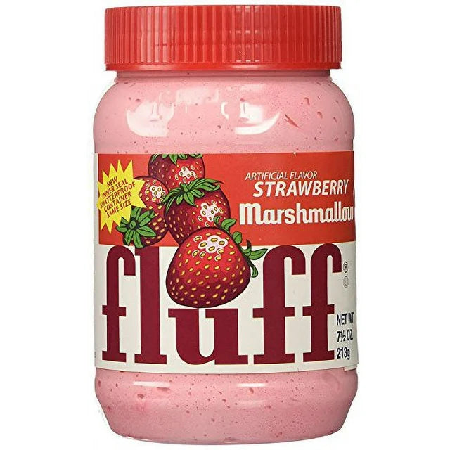 Marshmallow Fluff Strawberry 213g - Američki slatkiši - OhMyCandyBox Hrvatska