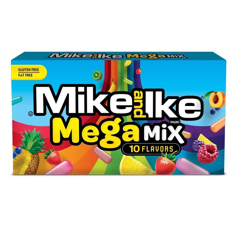 Mike and Ike Mega Mix 141g - Američki slatkiši - OhMyCandyBox Hrvatska