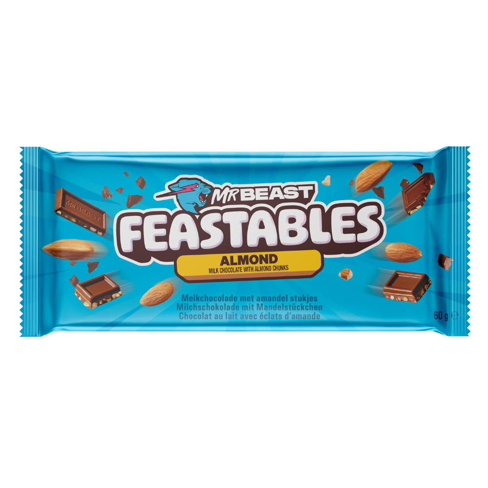 MrBeast Feastables Almond 60g