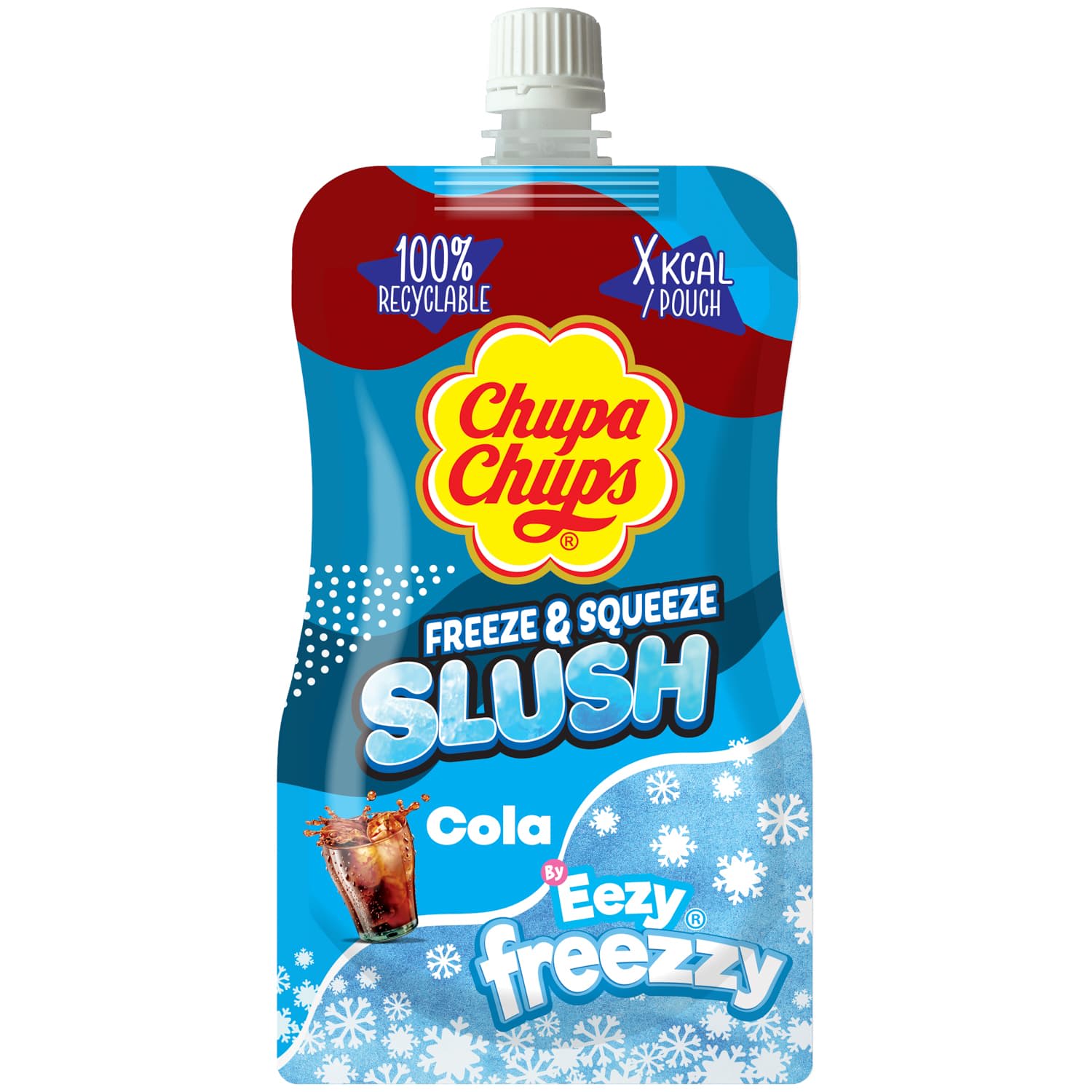 Chupa Chups Slush Pouch Cola 250ml