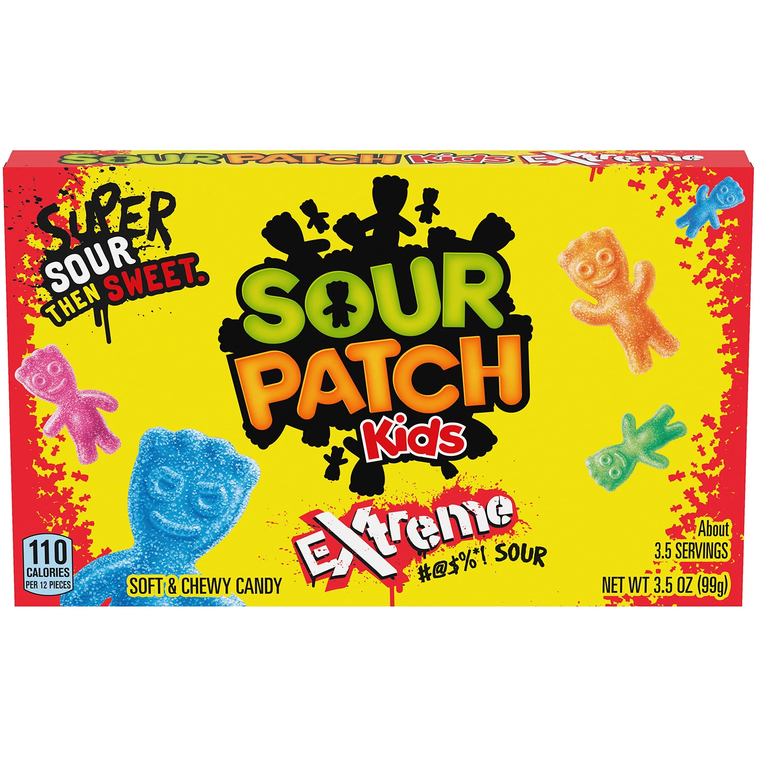 Sour Patch Kids Extreme 99g - Američki slatkiši - OhMyCandyBox Hrvatska