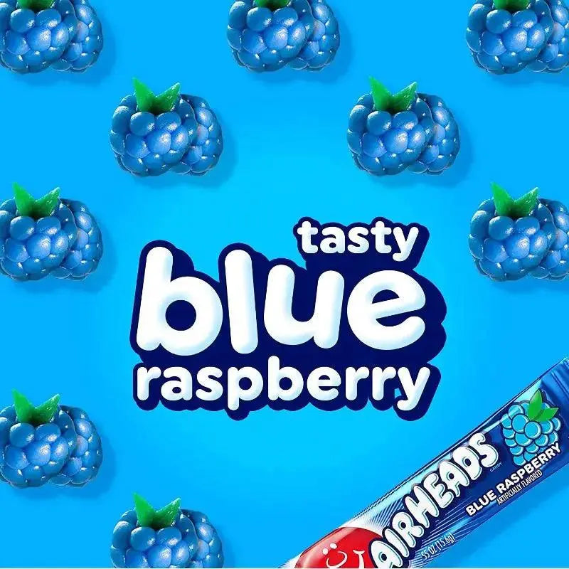 Airheads Blue Raspberry 15.6g OhMyCandyBox