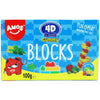 Amos 4D Gummy Blocks 100g