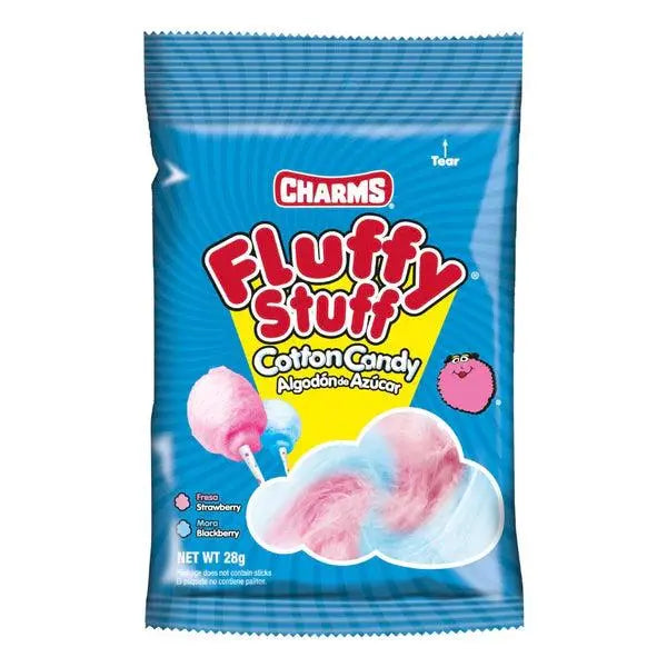 Charms Fluffy Stuff Candy Floss 28g OhMyCandyBox