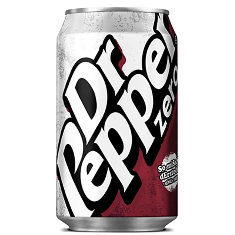 Dr Pepper Zero UK 330ml OhMyCandyBox