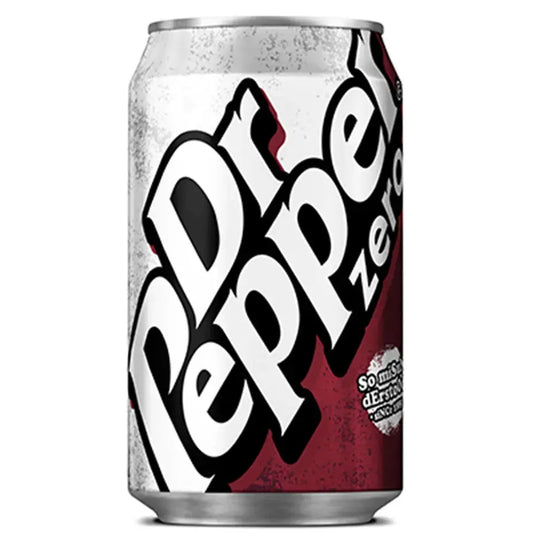 Dr Pepper Zero UK 330ml OhMyCandyBox