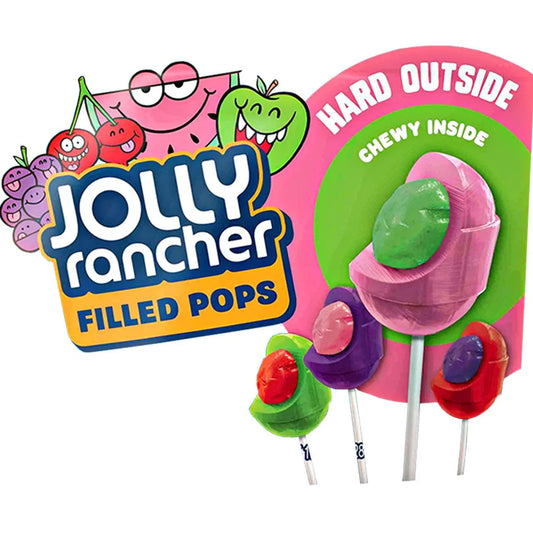 Jolly Rancher Filled Pops 16g OhMyCandyBox