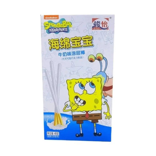 Junyi Milk Spongebob Squarepants 48g OhMyCandyBox