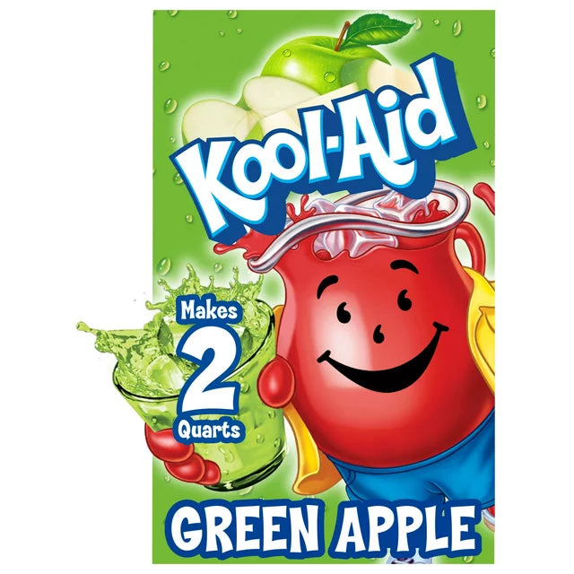 Kool Aid Green Apple 6g - Američki slatkiši - OhMyCandyBox Hrvatska