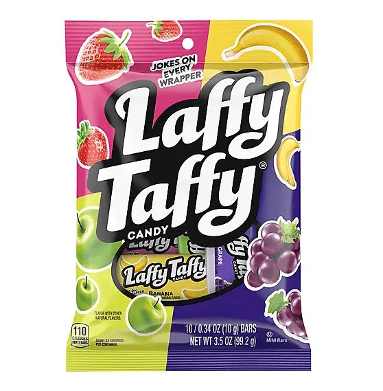 Laffy Taffy Minis Assorted 99g OhMyCandyBox