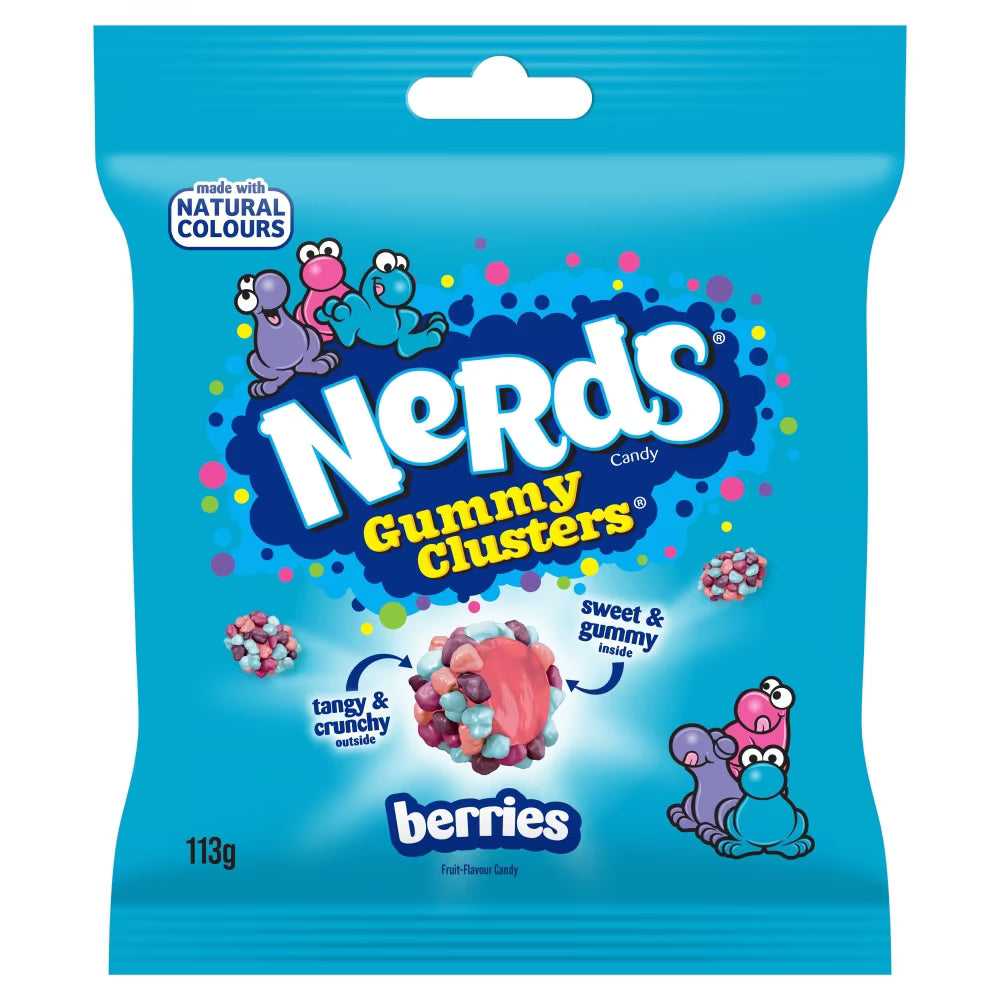 Nerds Gummy Clusters Berries 113g OhMyCandyBox
