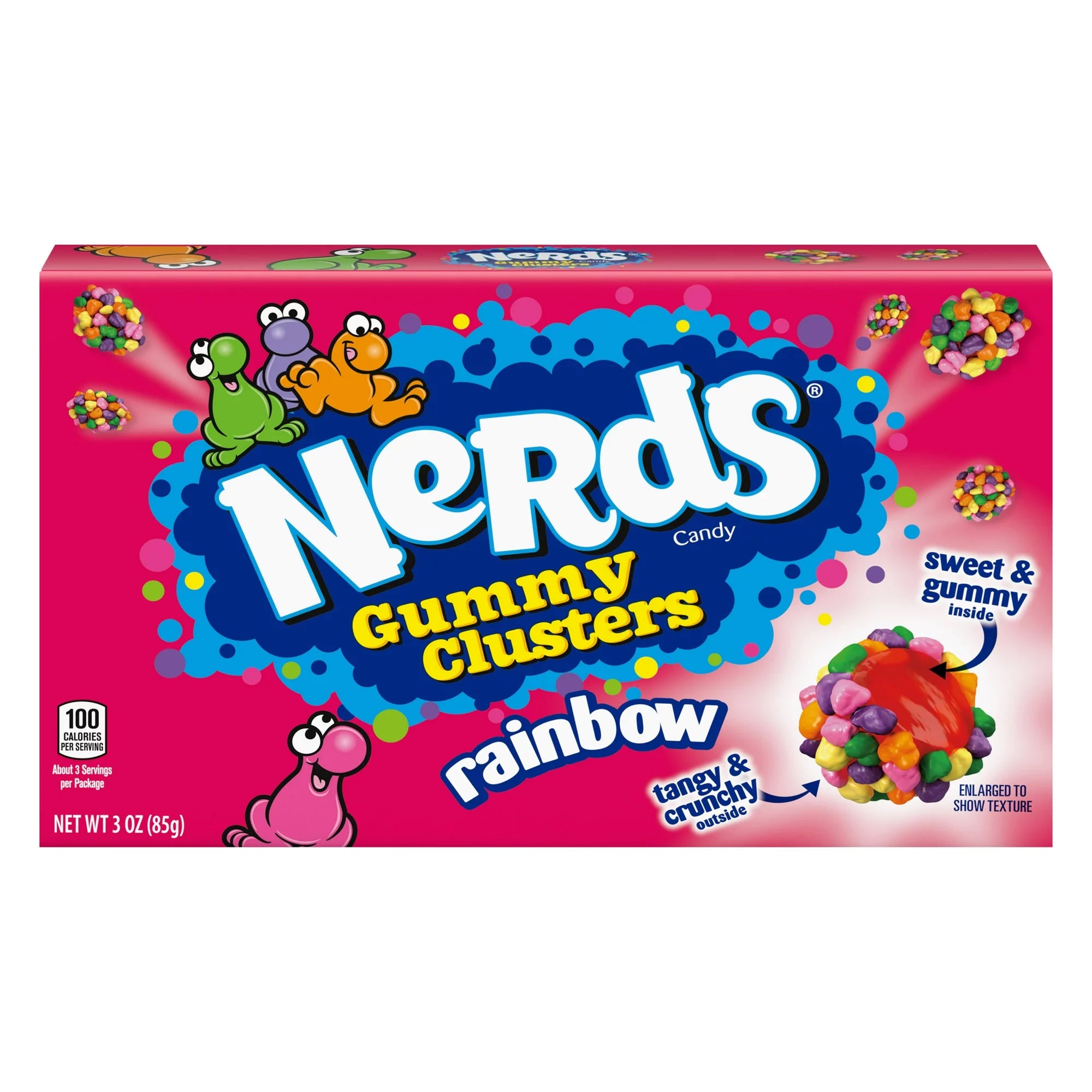 Nerds Gummy Clusters 85g - Američki slatkiši - OhMyCandyBox Hrvatska
