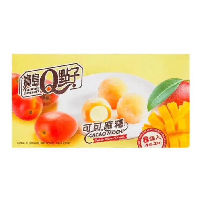 Q Brand Mochi Cocoa Mango 80g OhMyCandyBox