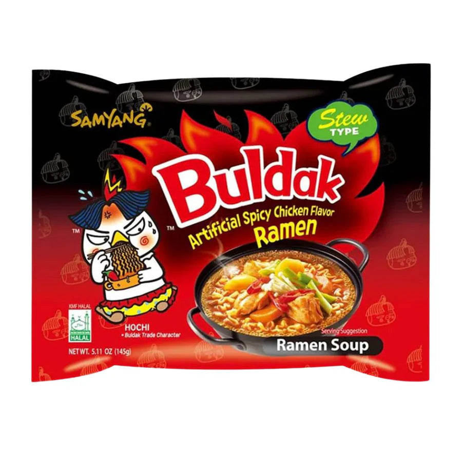 Samyang Buldak Instant Noodles Stewed Hot Chicken 145g