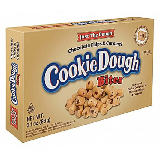 Just The Dough Cookie Dough Bites Chocolate Chips & Caramel 88g