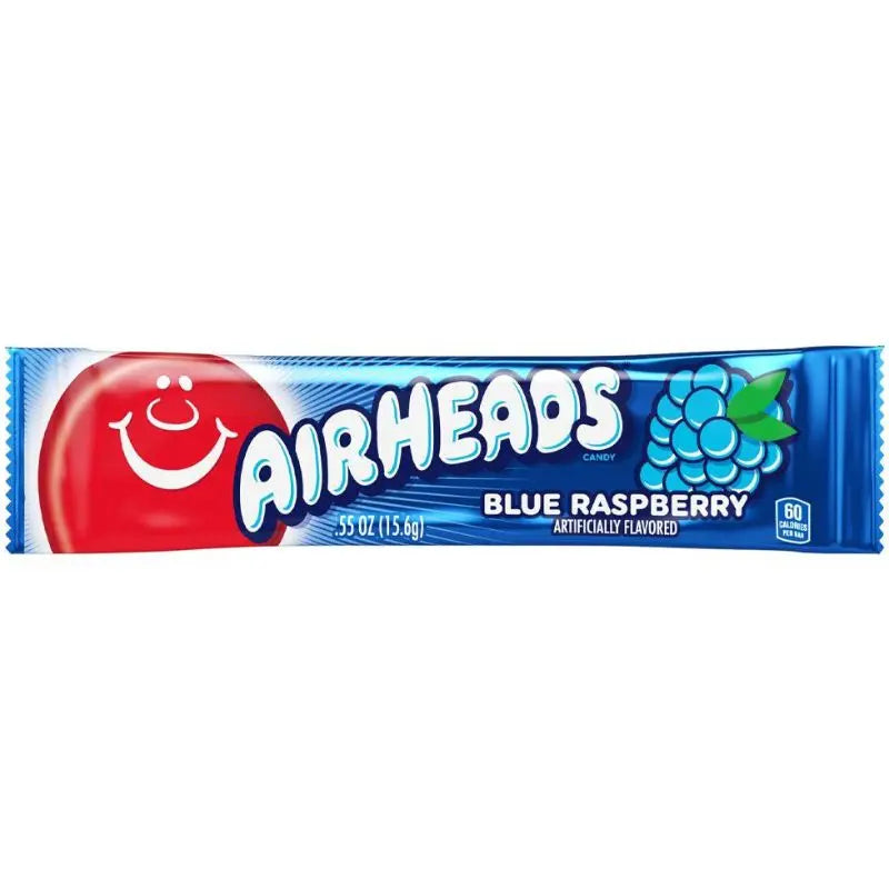 Airheads Blue Raspberry 15.6g - Američki slatkiši - OhMyCandyBox Hrvatska