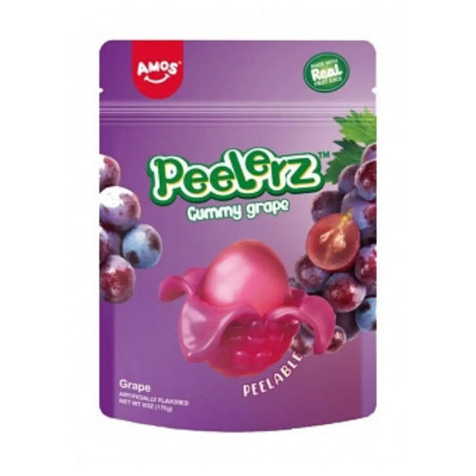 Amos Peelerz Gummy Grape 170g - OhMyCandyBox