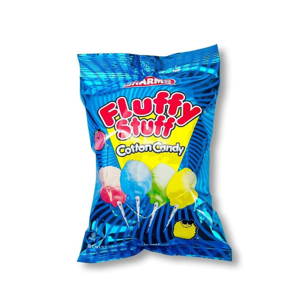 Charms Fluffy Stuff Cotton Candy 71g - Američki slatkiši - OhMyCandyBox Hrvatska