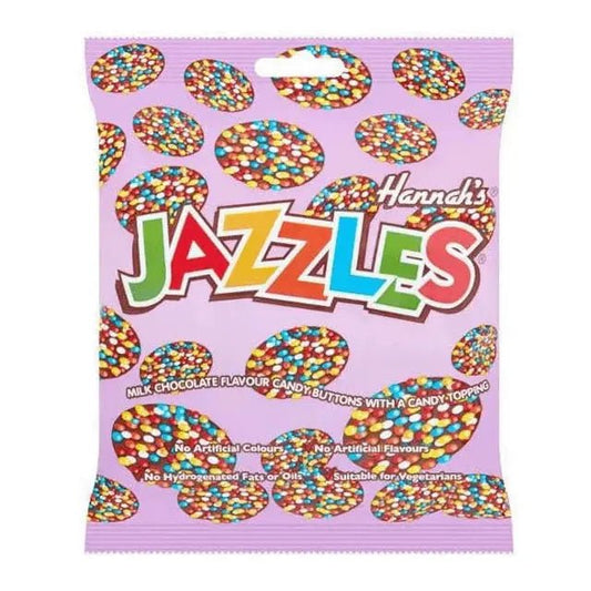 Hannah's Jazzles Chocolate 140g - OhMyCandyBox