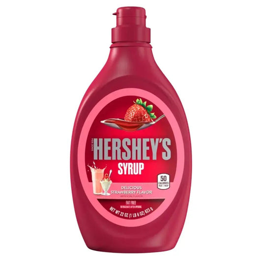 Hershey's Syrup Strawberry 623g - OhMyCandyBox
