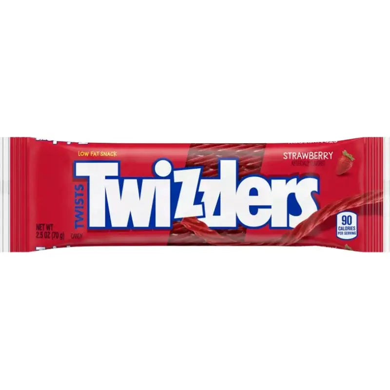 Twizzlers Strawberry Twists 70g - Američki slatkiši - OhMyCandyBox Hrvatska