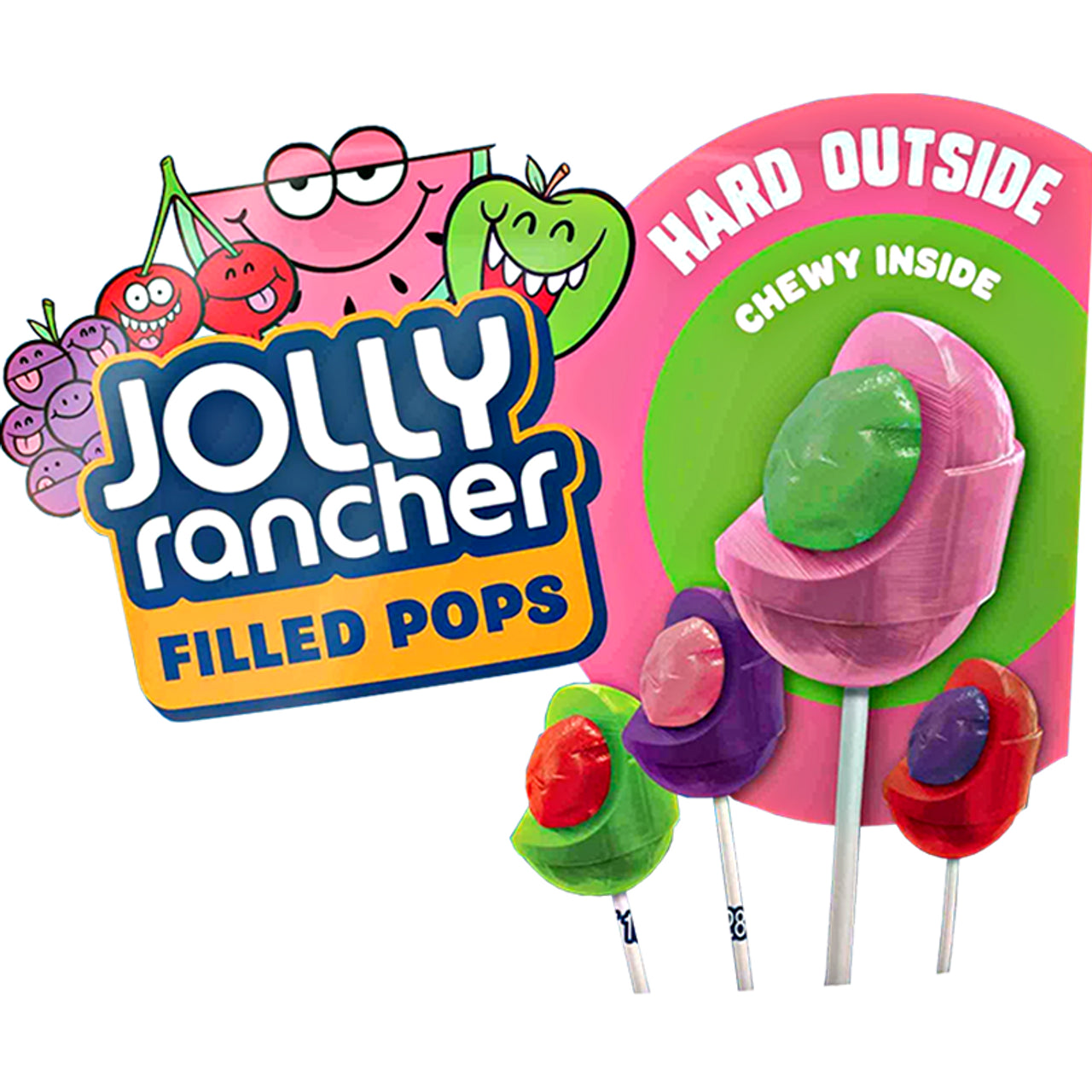 Jolly Rancher Filled Pops 16g - Američki slatkiši - OhMyCandyBox Hrvatska