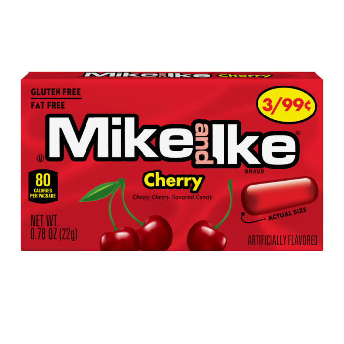 Mike and Ike Cherry Minis 22g