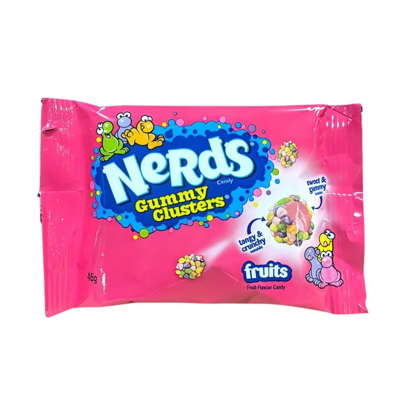 Nerds Gummy Cluster Fruits 45g - OhMyCandyBox