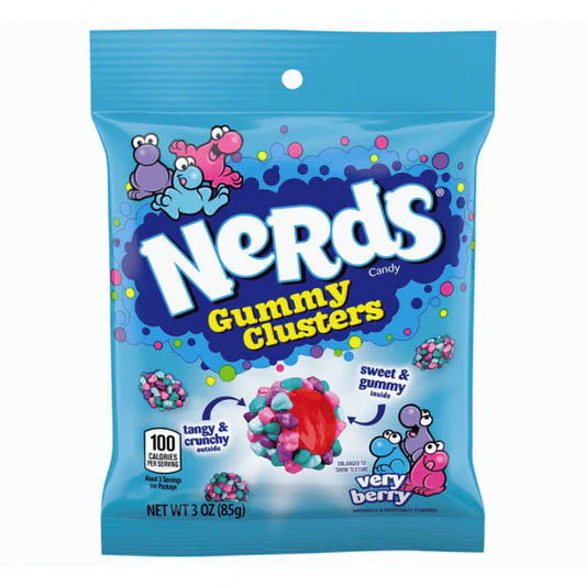 Nerds Gummy Clusters Very Berry 85g