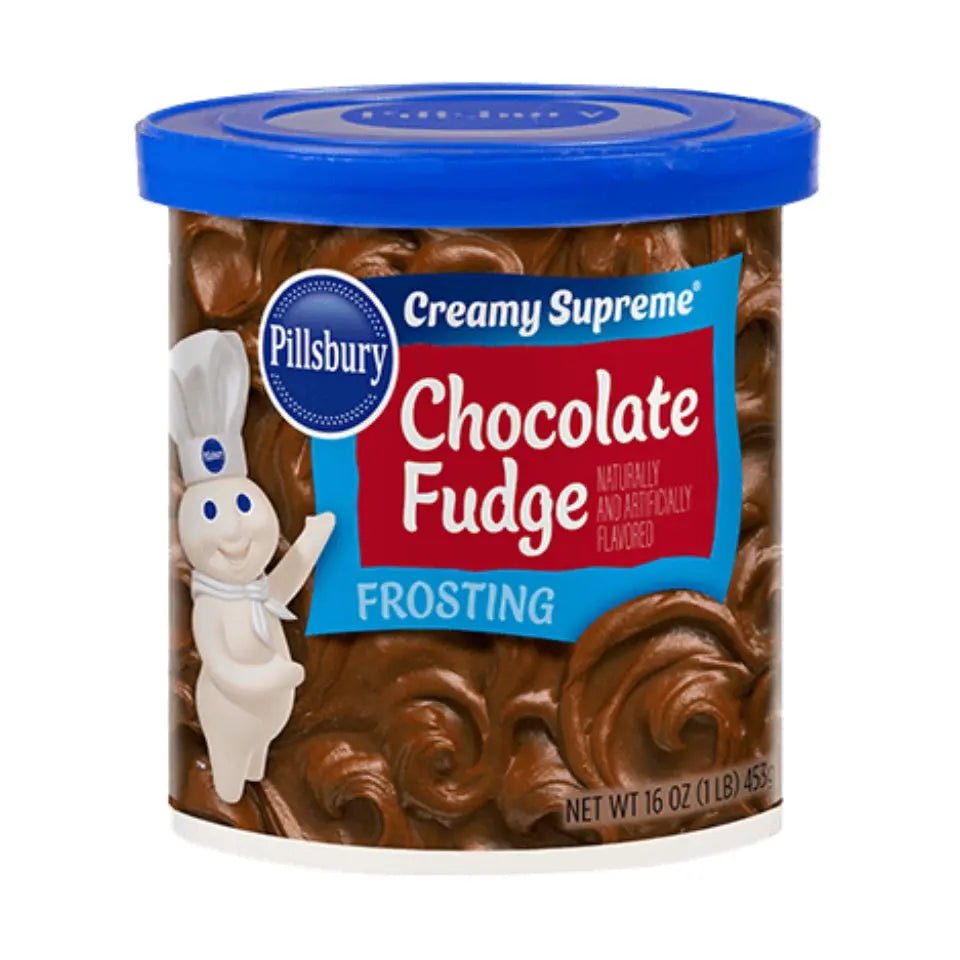 Pillsbury Creamy Supreme Frosting Chocolate Fudge 453g - OhMyCandyBox
