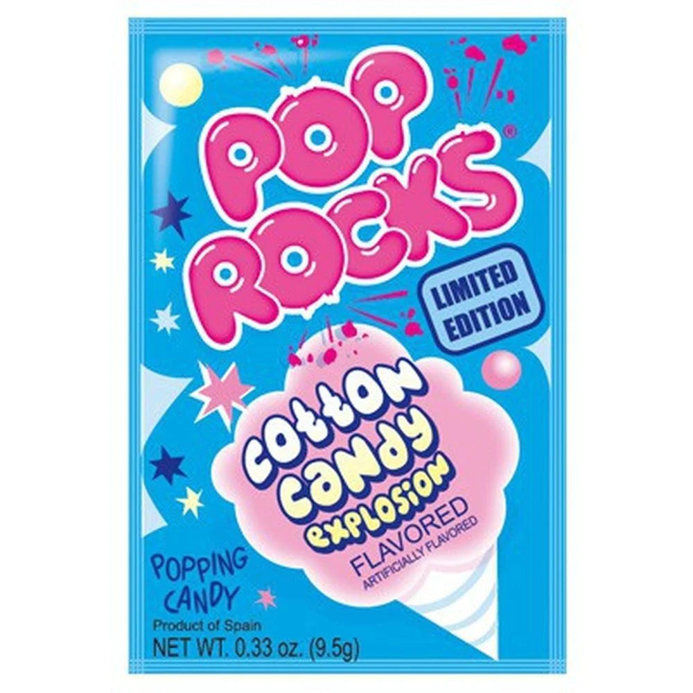 Pop Rocks Cotton Candy 9g - Američki slatkiši - OhMyCandyBox Hrvatska