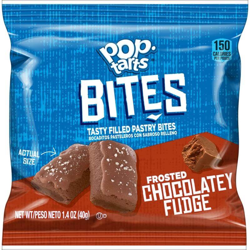 Pop-Tarts Bites Frosted Chocolatey Fudge 40g - Američki slatkiši - OhMyCandyBox Hrvatska