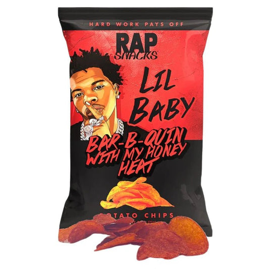 Rap Snacks Lil Baby Bar - B - Quin With My Honey Heat 71g - OhMyCandyBox