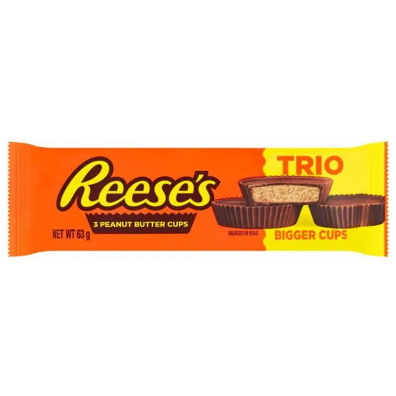 Reese’s Trio Peanut Butter Cups 63g - Američki slatkiši - OhMyCandyBox Hrvatska