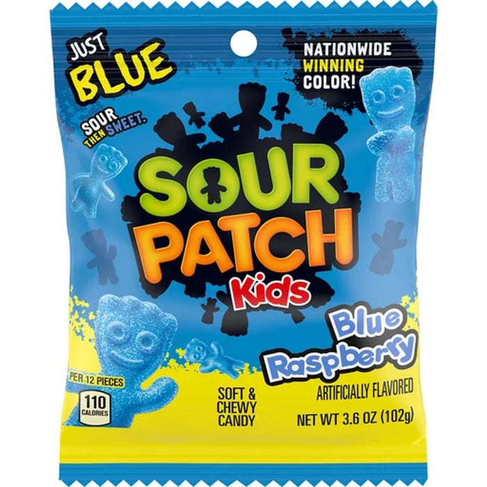 Sour Patch Kids Blue Raspberry 102g