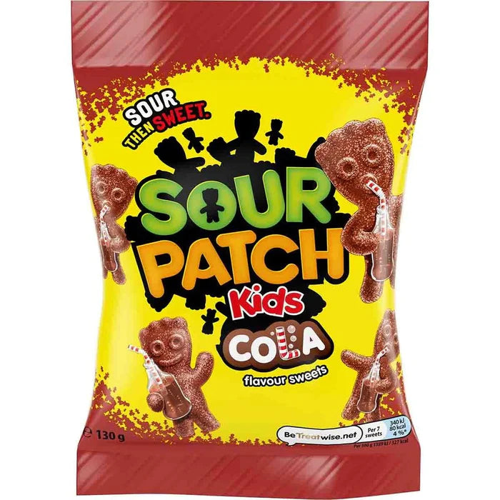 Sour Patch Kids Cola 130g - Američki slatkiši - OhMyCandyBox Hrvatska