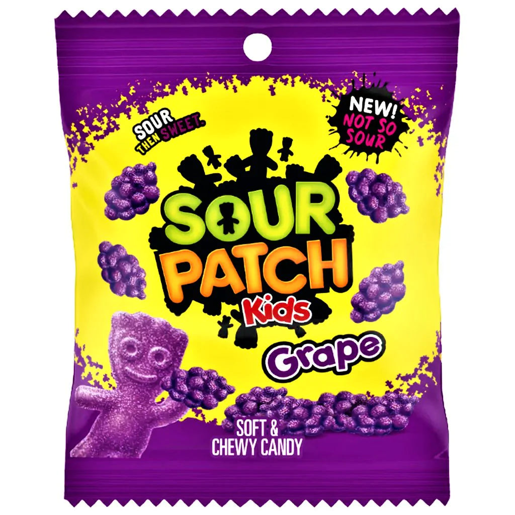 Sour Patch Kids Grape 101g - Američki slatkiši - OhMyCandyBox Hrvatska