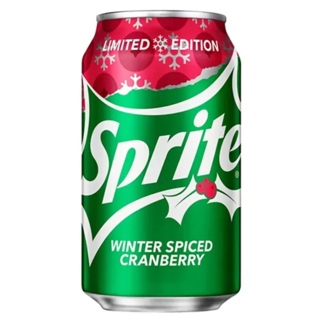 Sprite Winter Spiced Cranberry 355ml