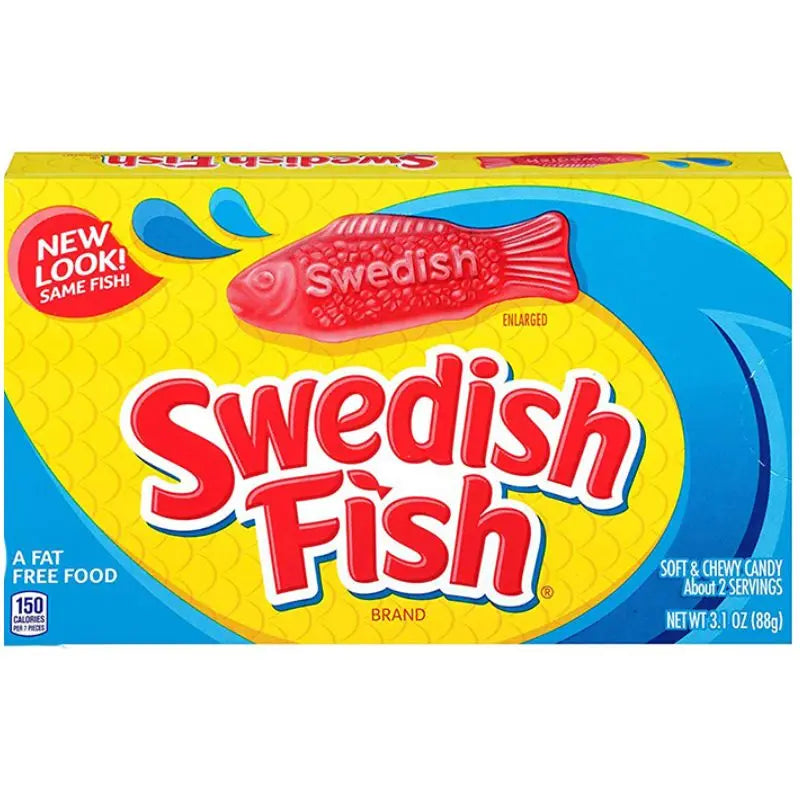 Swedish Fish - Original 88g - Američki slatkiši - OhMyCandyBox Hrvatska