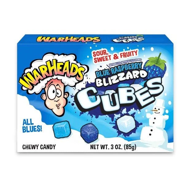 Warhead Blue Raspberry Cubes Warheads Blizzard Cubes Blue Raspberry 85g – OhMyCandyBox