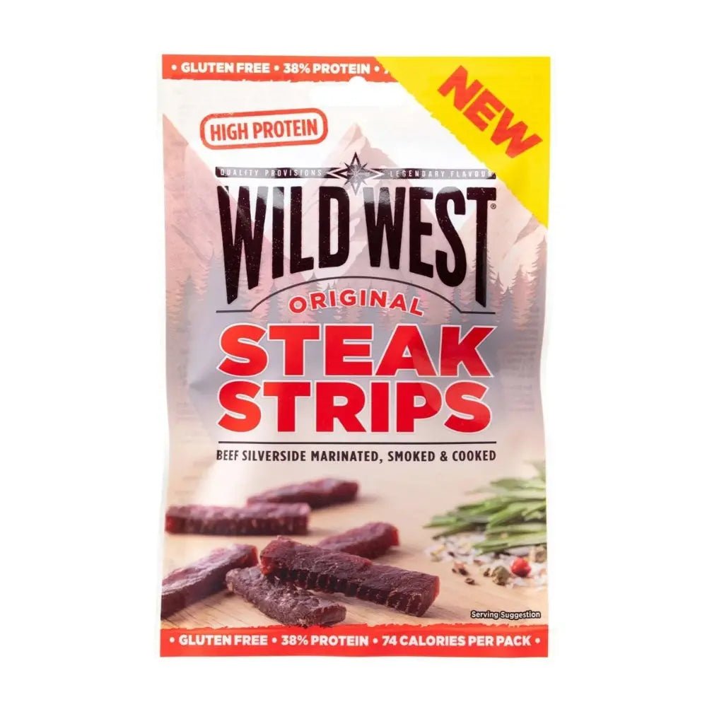 Wild West Original Steak Strips 25g - OhMyCandyBox